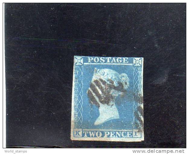 GRANDE BRETAGNE 1841 O - Used Stamps