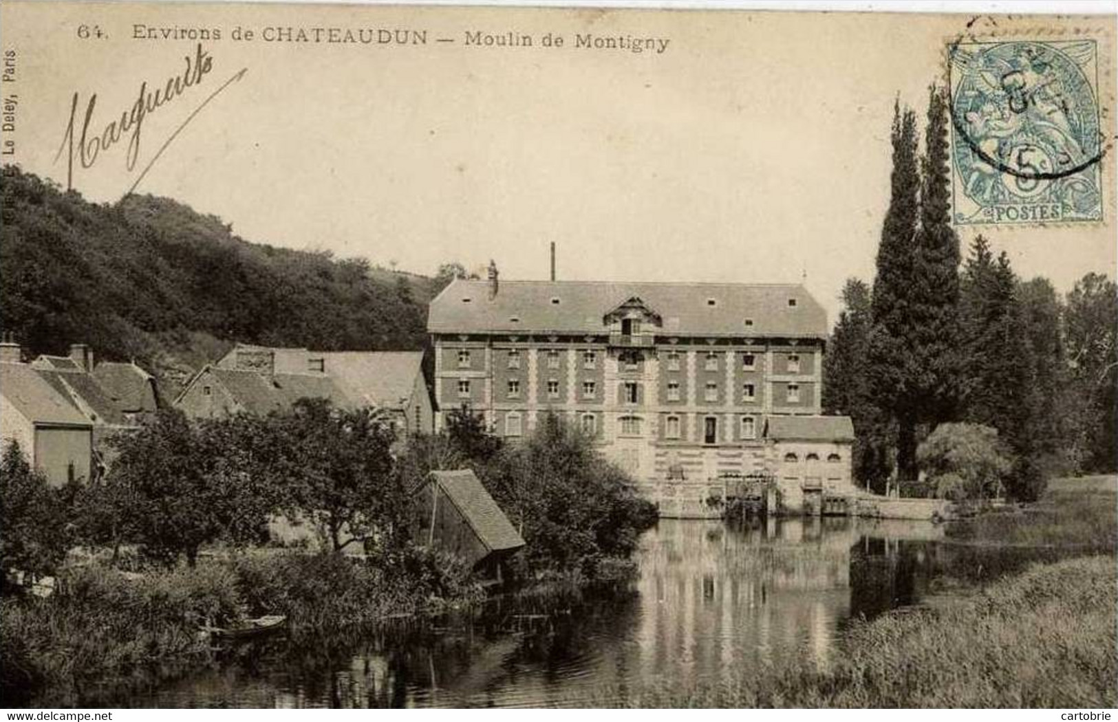 Dépt 28 - MONTIGNY-LE-GANNELON - Moulin De Montigny - (Environs De Châteaudun) - Montigny-le-Gannelon