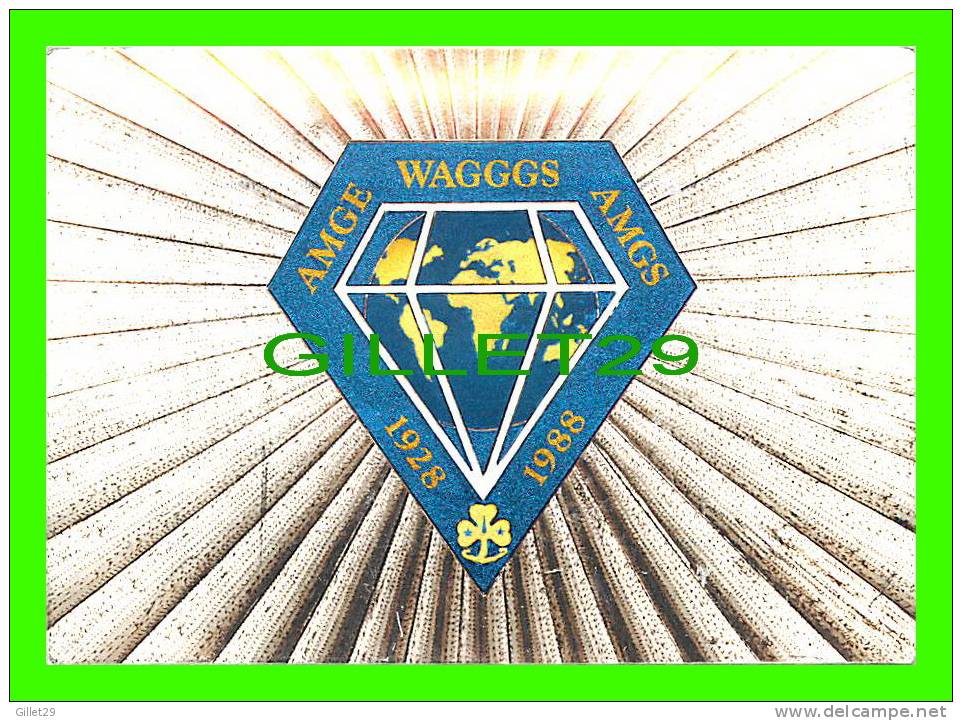 SCOUTS - GUIDES - WORLD ASSOCIATION OF GIRL GUIDES & GIRL SCOUTS - F.J. WARREN LTD - - Padvinderij