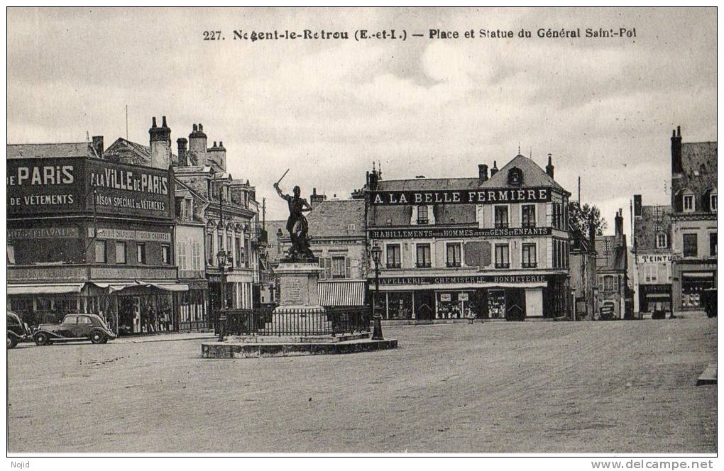 Nogent Le Rotrou Place St Pol - Nogent Le Rotrou