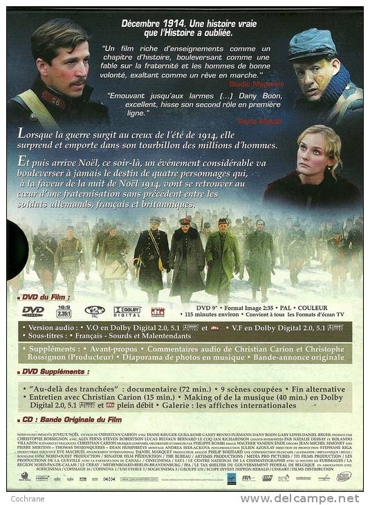 JOYEUX NOËL - Edition Collector - 2 DVD + 1 CD - Drama