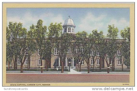 Nevada Carson City State Capitol - Autres & Non Classés
