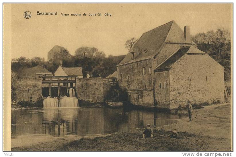 Beaumont :  Vieux Moulin De Solre St. Géry   -  Watermolen - Beaumont