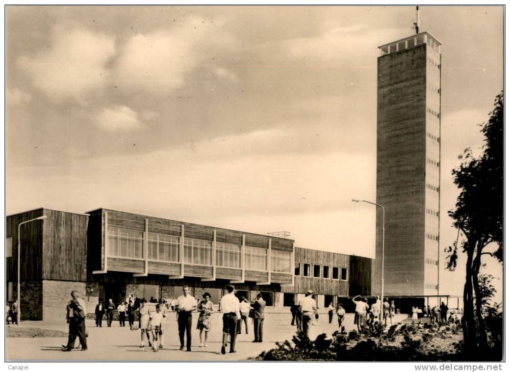 AK Oberwiesenthal, HOG Fichtelberghaus, Ung, 1971 (Menschen) - Oberwiesenthal