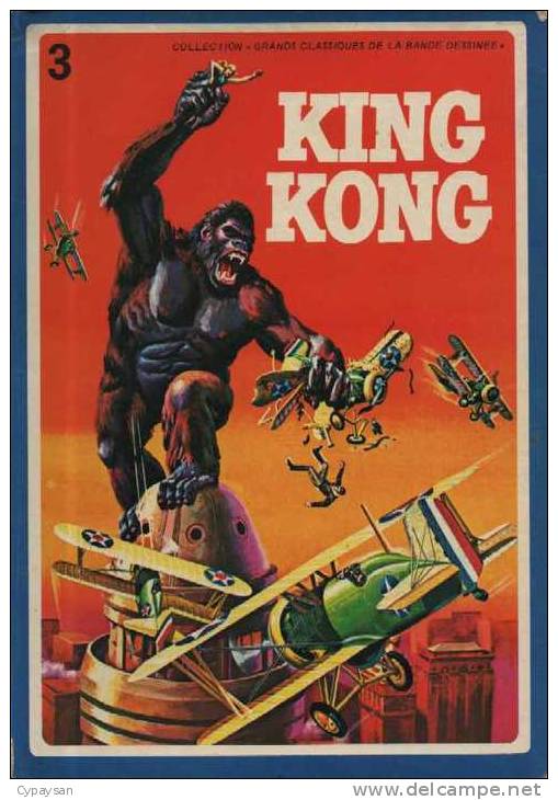 KING KONG N° 3 BE SAGEDITION 1977 - Sagédition