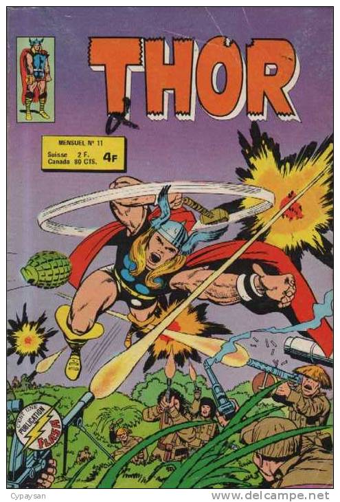 THOR N° 11  BE AREDIT 10-1978 - Thor