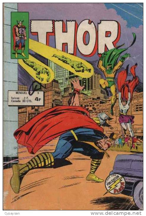 THOR N° 9  BE AREDIT 08-1978 - Thor