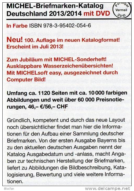 MICHEL Deutschland Briefmarken,Extrakatalog+DVD 2014 Neu 46€ D Baden Bayern Hamburg Reich Danzig Saar SBZ DDR Berlin BRD - Other & Unclassified