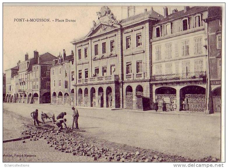 Pont A Moussson         54     Place Duroc   (voir Scan) - Pont A Mousson