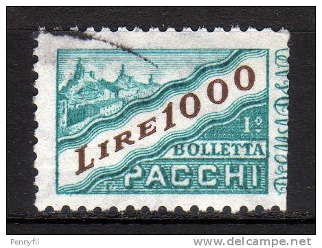 SAN MARINO - 1965/72 YT 47 USED PACCHI - Colis Postaux