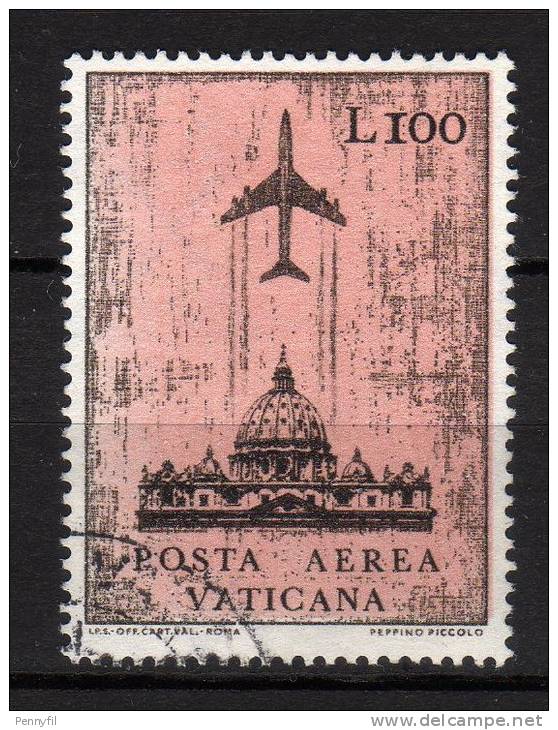 VATICANO - 1967 YT 50 USED PA - Poste Aérienne