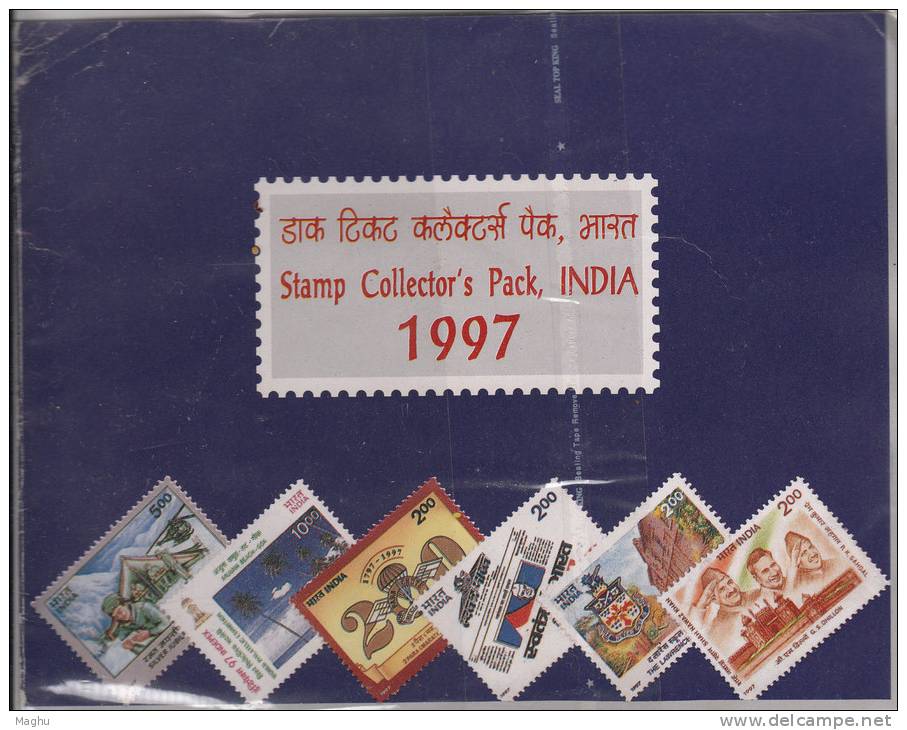 India MNH 1997, Post Office / Department Collectors Year Pack - Komplette Jahrgänge