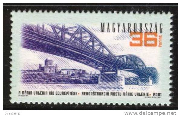 HUNGARY - 2001. Maria Valeria Bridge Reconstruction MNH!! Mi 4698. - Ongebruikt