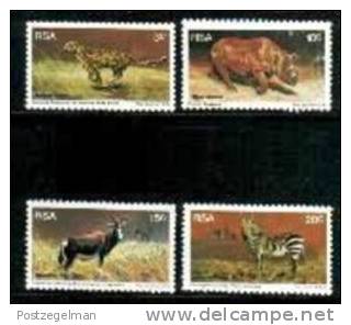 REPUBLIC OF SOUTH AFRICA, 1976, MNH Stamp(s)  Animals,   Nr(s) 500-503 - Unused Stamps