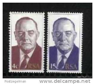 REPUBLIC OF SOUTH AFRICA, 1978, MNH Stamp(s) B.J. Vorster,   Nr(s) 546-547 - Unused Stamps