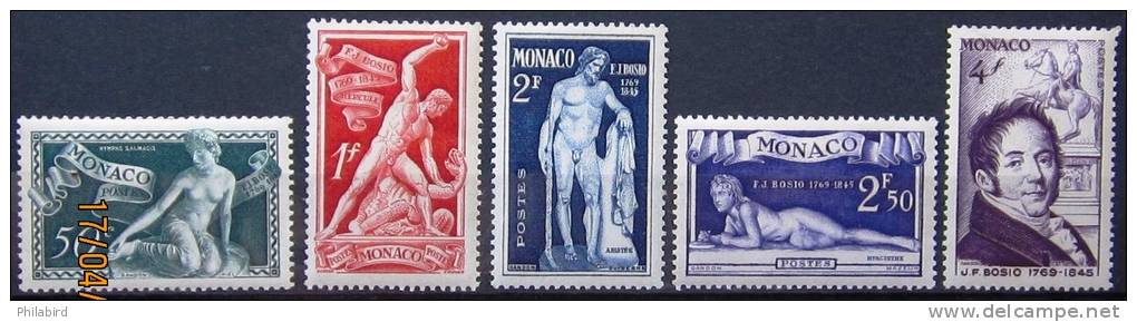 MONACO          N°  314/318               NEUF* - Other & Unclassified