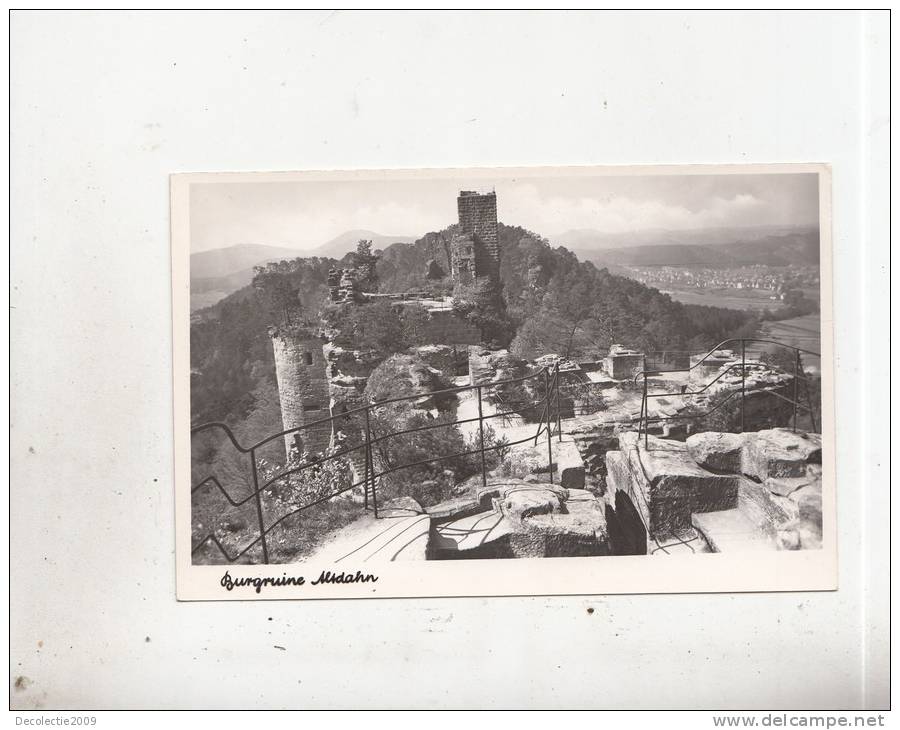 BT2416 Burgruine Alsdahn   2 Scans - Dahn