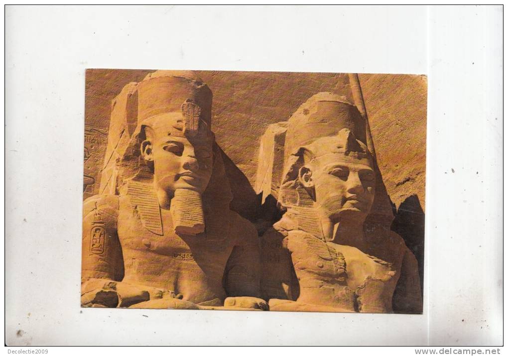 BT11390 Abou Simbel Rock Temple Of Ramses II  2 Scans - Abu Simbel Temples