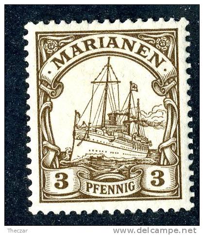 (858)  Mariana Is. 1901  Mi.7 Mint*  Sc.17 ~ (michel €1,30) - Mariana Islands