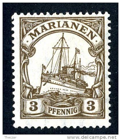 (869)  Mariana Is. 1916  Mi.20  Mint*  Sc.30 ~ (michel €1,20) - Mariana Islands