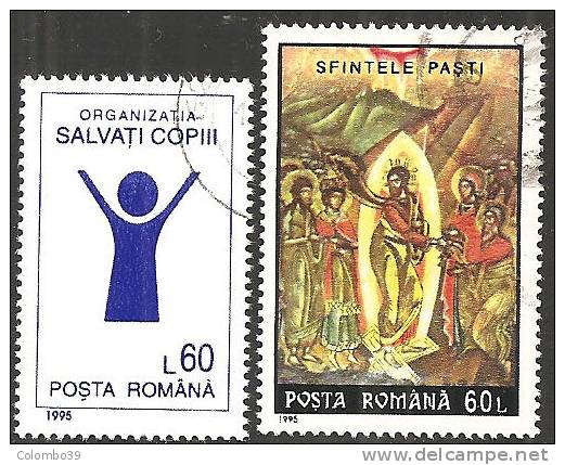 Romania 1995 Usato - Mi.5062;5076  Yv.4224;4275 - Gebraucht