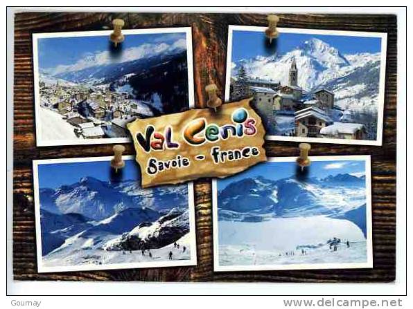 Val Cenis Lanslebour Lanslevillard Lac Cenis Dent Parrachée Pistes Ski Multivues Parchemin - Val Cenis