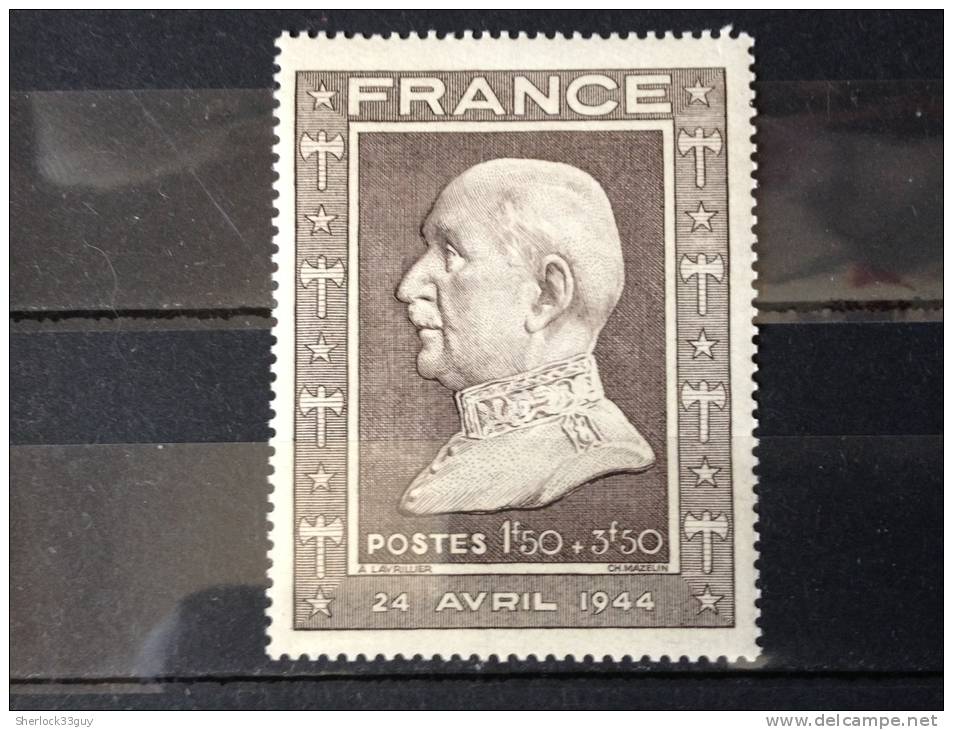 FRANCE YT 606. Pétain. Neuf**. 1944. - 1941-42 Pétain