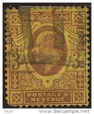GB 1902 3d Purple/yellow KE VII SG 232a U RV2034 - Natal (1857-1909)