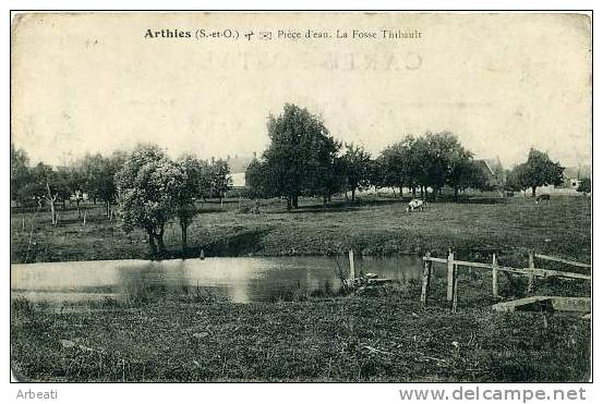 95 ARTHIES ++ Pièce D'eau. La Fosse Thibault ++ - Arthies