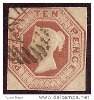 GRAN BRETAÑA 1847/54 - Yvert #6 - VFU - Used Stamps