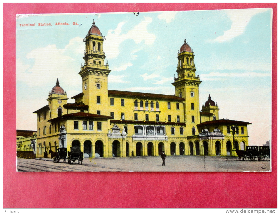 GA - Georgia > Atlanta  Terminal Station 1912 Cancel --- Ref 951 - Atlanta