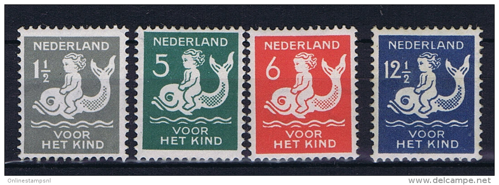 Netherlands, 1929, NVPH 225-228  MNH/**, - Ongebruikt