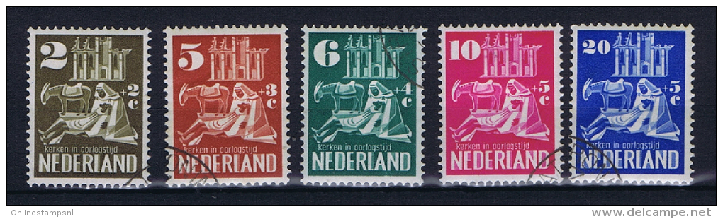 Netherlands, 1950 NVPH 556-560,  Used - Usados