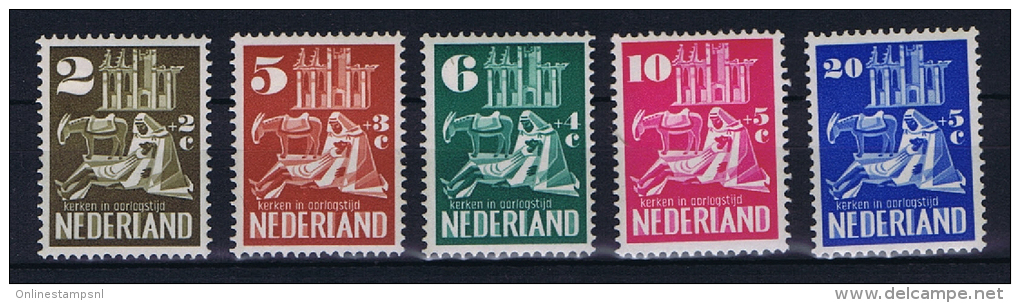 Netherlands, 1950 NVPH 556-560,  MH/* - Neufs