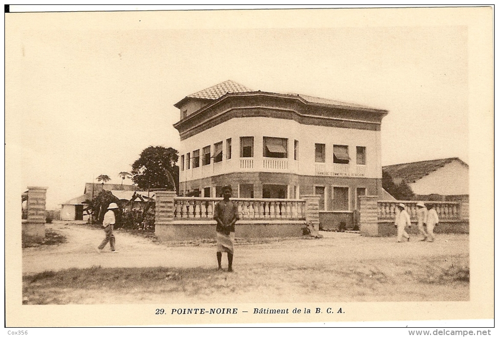 CPA CONGO POINT NOIRE Batiment De La  B . C . A . - Pointe-Noire