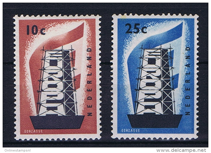 Netherlands, 1956 NVPH 681-682, MNH/** CEPT - Nuovi