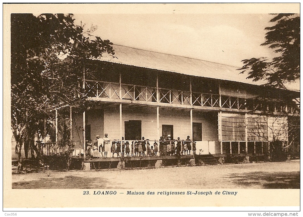 CPA CONGO LOANGO Maison Des Religieuses St Joseph De Cluny - Pointe-Noire