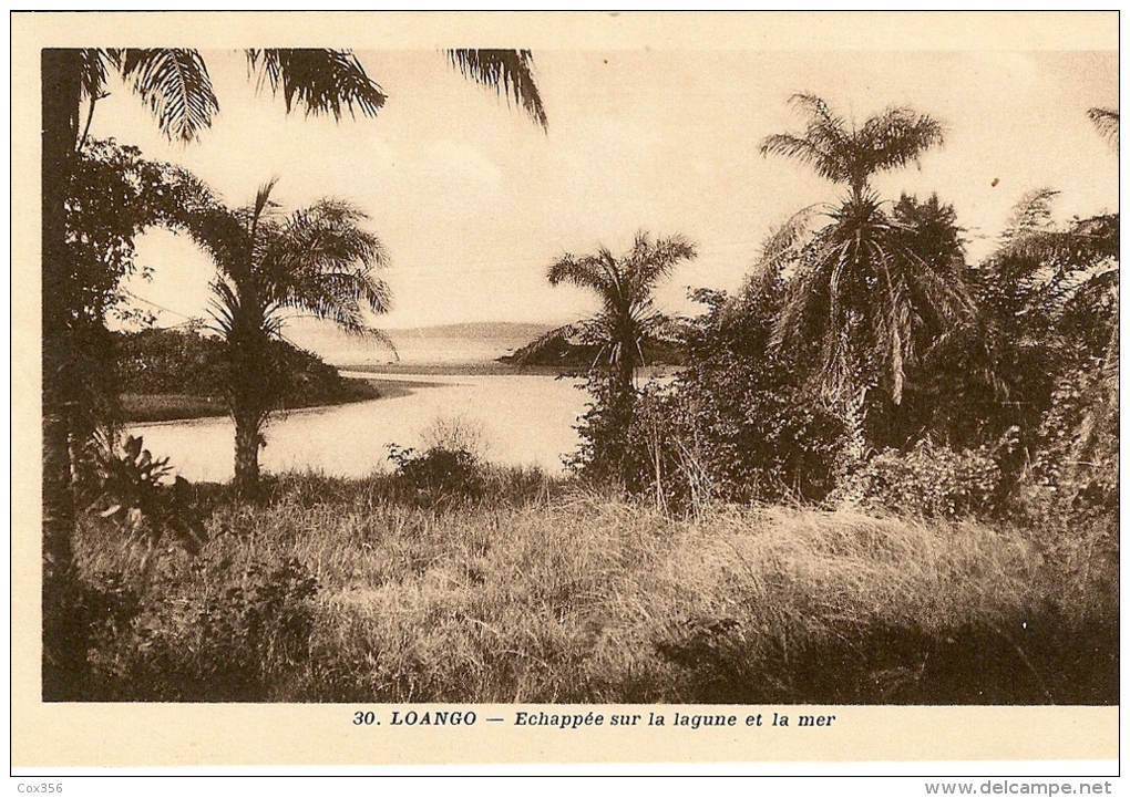 CPA CONGO LOANGO Échappée Sur La Lagune Et La Mer - Pointe-Noire