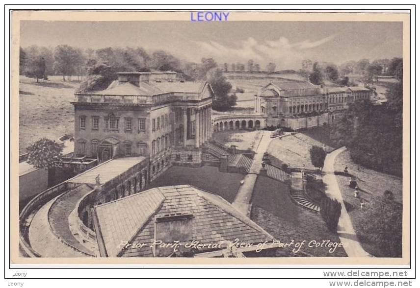 CPA De PRIOR PARK - Aerial View Of PART Of COLLEGE - Bath