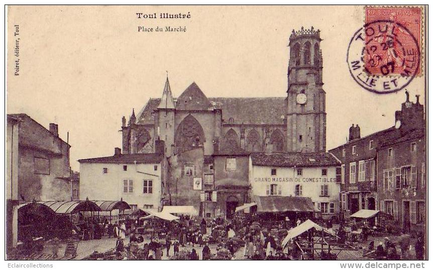 Toul  54   St Gengoult  Le Marché - Toul