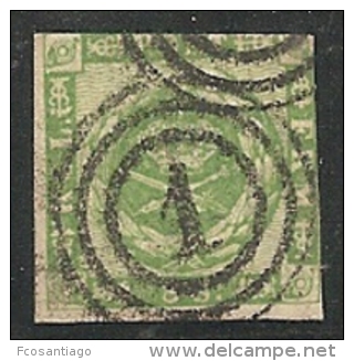 DINAMARCA 1858/63 - Yvert #9 - VFU - Used Stamps