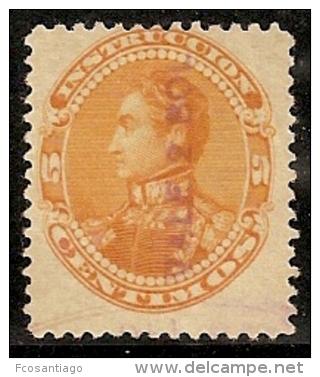 VENEZUELA 1900 - Yvert #91 (Fiscal) - VFU - Venezuela