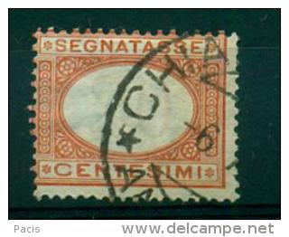 REGNO 1890-94 SEGNATASSE SENZA CIFRA  RARO - Taxe