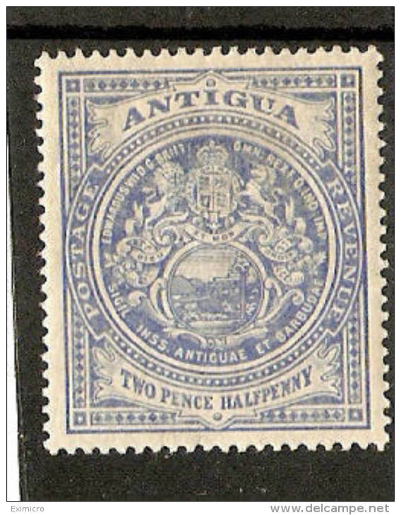 ANTIGUA 1908-1917 2½d BLUE SG 46a MOUNTED MINT Cat £38 - 1858-1960 Kronenkolonie