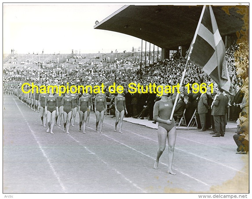 Championnats à Stuttgard 1961 équipe De Suéde - Leichtathletik