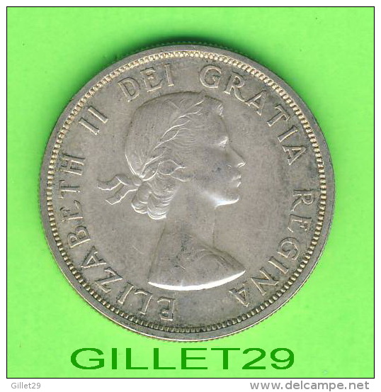 COINS, MONNAIES, CANADA - ONE DOLLAR 1963 - ELIZABETH II -  DEI GRATIA REGINA - - Canada