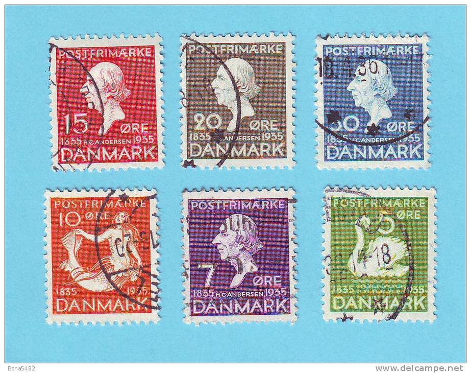 DANEMARK DANMARK DENMARK ANDERSEN 1935  / OBLIERE AVEC TRACES DE  CHARNIERES / BJ 388 - Nuevos