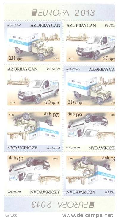 2013. Azerbaijan,  Europa 2013, Booklet-pane,  Mint/** - Azerbaijan