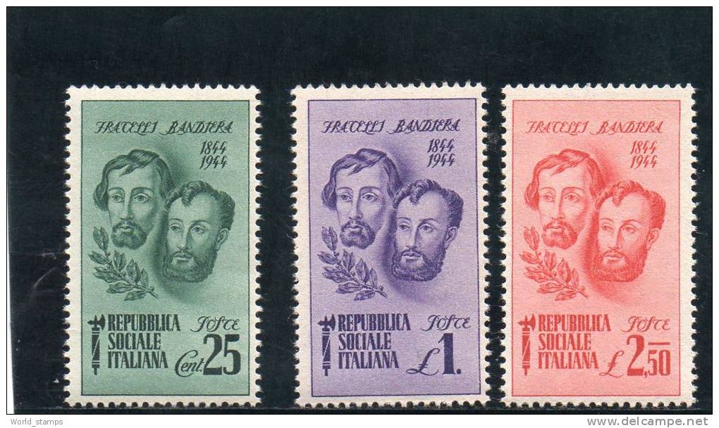 REPUBLIQUE SOCIALE 1944 ** - Mint/hinged