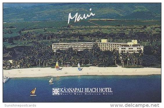 Hawaii Maui Kaanapali Beach Hotel Mauis Most Hawaiian Hotel - Maui